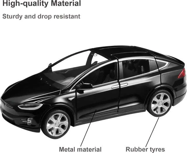 Alt view image 5 of 7 - SASBSC Toy Cars Model X 1:32 Pull Back Vehicles Diecast Car Model Car Toys for Boys and Girls 3 to 12 Years Old