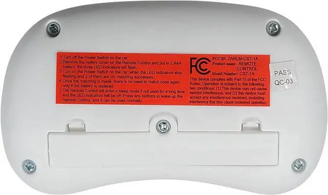 Alt view image 3 of 4 - 2.4G Bluetooth CST-1A FCC Remote Control and CSR-12T-1A Receiver Control Box Mother Board for Kids Powered Wheels Children Electric Ride On Car Replacement Parts