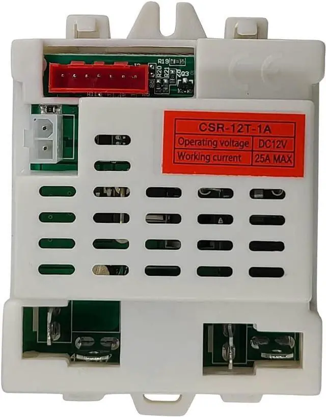 Alt view image 4 of 4 - 2.4G Bluetooth CST-1A FCC Remote Control and CSR-12T-1A Receiver Control Box Mother Board for Kids Powered Wheels Children Electric Ride On Car Replacement Parts