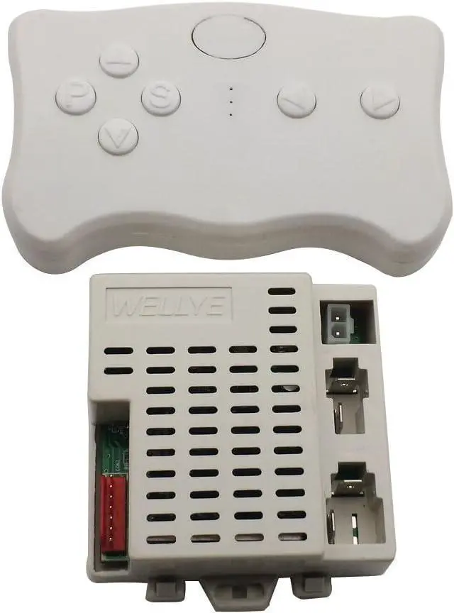 Main image of 2.4G Bluetooth Remote Control and Receiver for Kids Ride On Toys, 12V Control Box Motherboard Accessories ,for Jeep Wrangler Ride On Car Replacement Parts