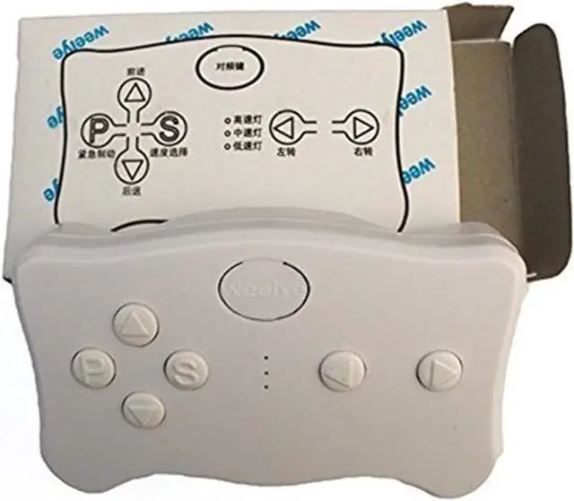 Alt view image 2 of 7 - 2.4G Bluetooth Remote Control and Receiver for Kids Ride On Toys, 12V Control Box Motherboard Accessories ,for Jeep Wrangler Ride On Car Replacement Parts