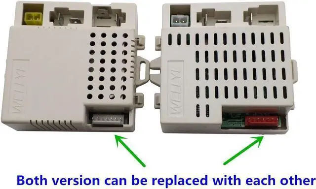 Alt view image 7 of 7 - 2.4G Bluetooth Remote Control and Receiver for Kids Ride On Toys, 12V Control Box Motherboard Accessories ,for Jeep Wrangler Ride On Car Replacement Parts
