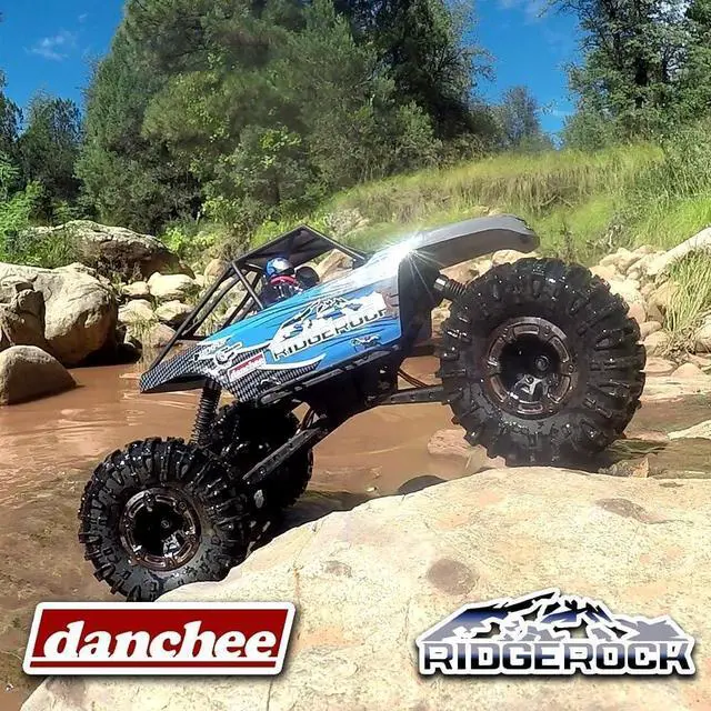 Alt view image 2 of 5 - DANCHEE RidgeRock - 4WD Electric Rock Crawler - 1/10 Scale - RTR, Blue