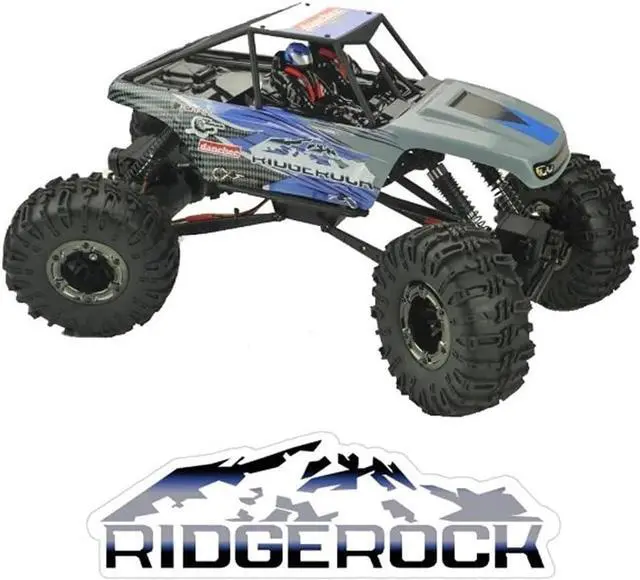 Alt view image 4 of 5 - DANCHEE RidgeRock - 4WD Electric Rock Crawler - 1/10 Scale - RTR, Blue