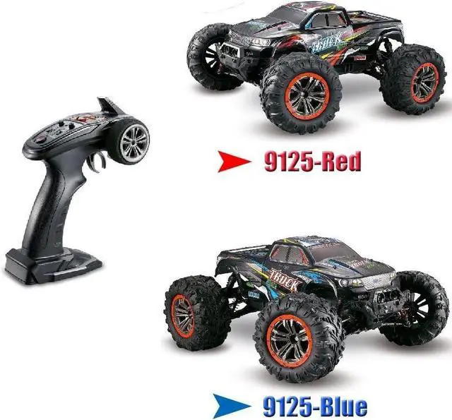 Alt view image 3 of 3 - HOSIM RC Car 2.4G Transmitter Assembly Accessory Spare Parts Remote Control 25-ZJ08 for Hosim 9125 9155 9156 Q903 RC Car