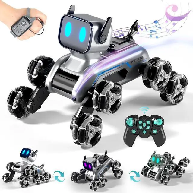 Main image of 8WD Remote Control Car for Boys Toys Age 4-6, Gesture Sensing Stunt Rc Cars Dog for Kids 8-10, RC Car for Boys 5-7,Boys Birthday Gifts 8-12
