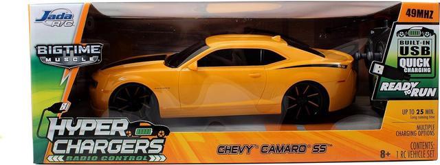 Jada Toys HyperChargers 2010 Chevy Camaro SS BTM Remote Controlled Vehicle 1 16 Yellow Newegg