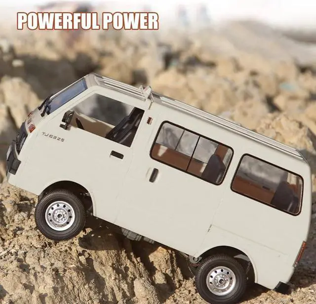 Alt view image 3 of 6 - Remote Control Car RC Van for TJ110 Mini Cabin Car RC Crawler Off Road Climbing Vehicle Drift Model Toy All Terrain for Kids Hobby