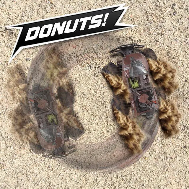 Alt view image 5 of 6 - NKOK Halo Infinite RC: UNSC Warthog Mud Hog - Stunt Performing, Master Chief & Spartan, 2.4 GHz Radio Control Vehicle