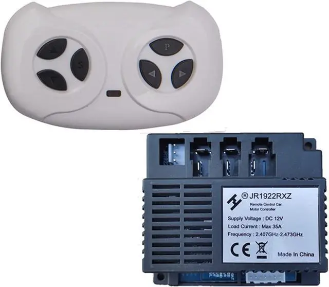 Main image of JR1922RXZ 12V Kids Powered Ride on car 2.4G Bluetooth Remote Control and Receiver Kit Controller Control Box Accessories for Children Electric Ride On Car Replacement Parts