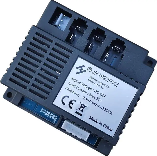 Alt view image 3 of 7 - JR1922RXZ 12V Kids Powered Ride on car 2.4G Bluetooth Remote Control and Receiver Kit Controller Control Box Accessories for Children Electric Ride On Car Replacement Parts