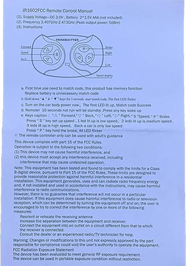 Alt view image 5 of 7 - JR1922RXZ 12V Kids Powered Ride on car 2.4G Bluetooth Remote Control and Receiver Kit Controller Control Box Accessories for Children Electric Ride On Car Replacement Parts