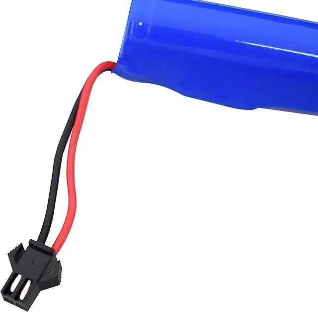 Alt view image 3 of 5 - 3PCS 3.7V 1200mAh Lithium Battery with 3PCS USB SM Charger for DE45 DE42 Remote Control Car 1:14 Off-Road Vehicle Four-Wheel Drive High-Speed Climbing Drift Racing Vehicle