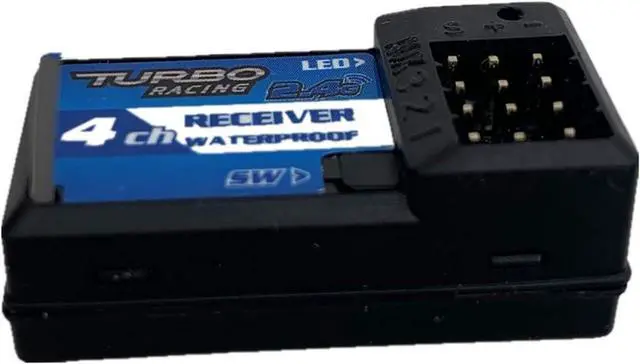 Alt view image 2 of 5 - 4CH Receiver Independent Remote Control RX41 Receiver for Turbo Racing Transmitter VT System Parts & Accessories