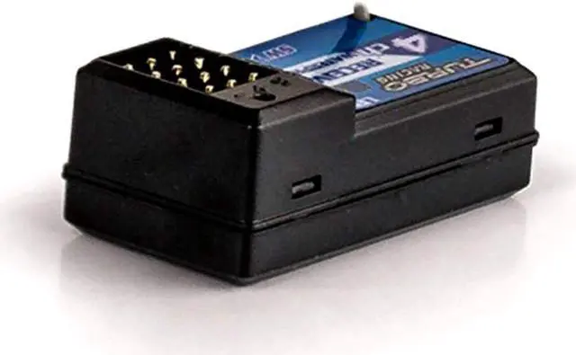 Alt view image 3 of 5 - 4CH Receiver Independent Remote Control RX41 Receiver for Turbo Racing Transmitter VT System Parts & Accessories