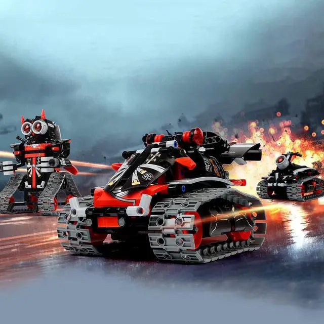 Alt view image 5 of 7 - BEMITON Robot Building Toys STEM Projects for Kids Ages 6-10 8-12 and up, 3 in 1 Remote Control Car Coding Set, Educational Robotics Science Kit, Birthday for Teen Boys Girls