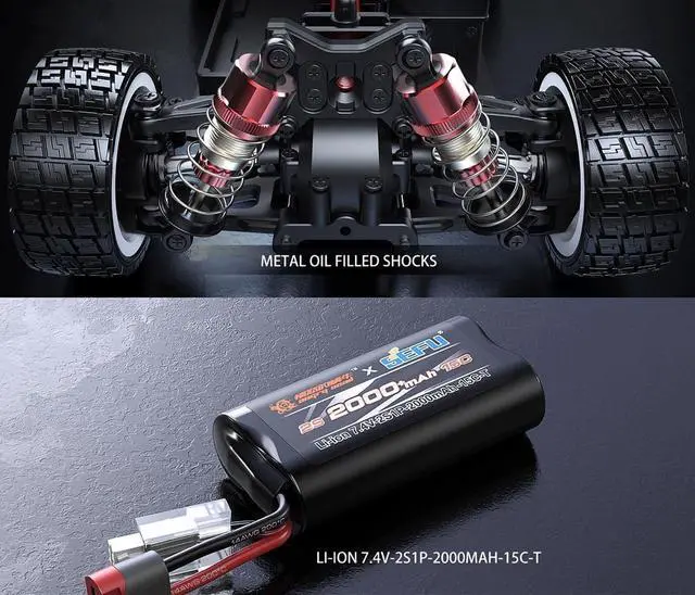 Alt view image 4 of 6 - 4x4 Brushless Rc Cars 14303 Hyper 4wd Rc Car All-Road RC Drift Car Brushless Scale 2.4G 4wd High Speed Electric,Terreneitor 4x4 Carros,1/14 Citroen C3 Fast RC Cars for Adults