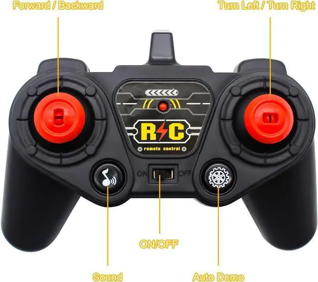 Alt view image 6 of 7 - Fistone RC Semi Truck with Trailer, 1:24 RC Semi-Trailer Engineering Tractor with Sound and Lights, 2.4Ghz Remote Control Flatbed Truck with Road Roller Toys, Construction Vehicles Toy for Boys