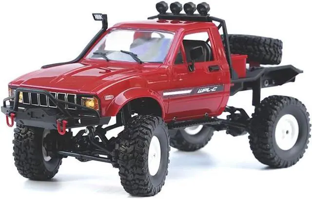 Main image of The perseids RC Crawler Offroad RC Truck WPL C14 RC Rock Crawler 4x4 1/16 Scale Remote Control Trucks, 2.4G Semi Trucks All Terrain Car RTR Hobby RC Pickup for Adults