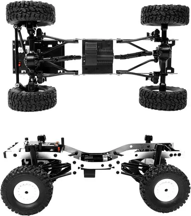 Alt view image 5 of 7 - The perseids RC Crawler Offroad RC Truck WPL C14 RC Rock Crawler 4x4 1/16 Scale Remote Control Trucks, 2.4G Semi Trucks All Terrain Car RTR Hobby RC Pickup for Adults