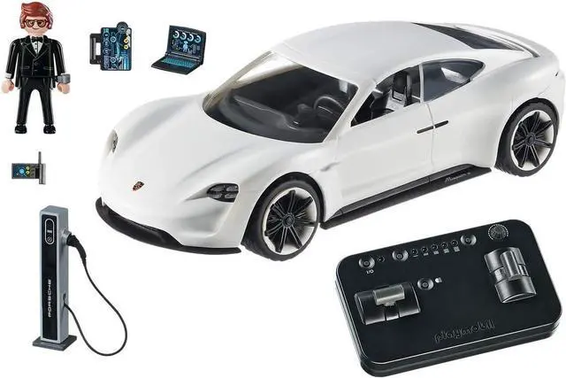 Main image of Playmobil The Movie Rex Dasher's Porsche Mission E