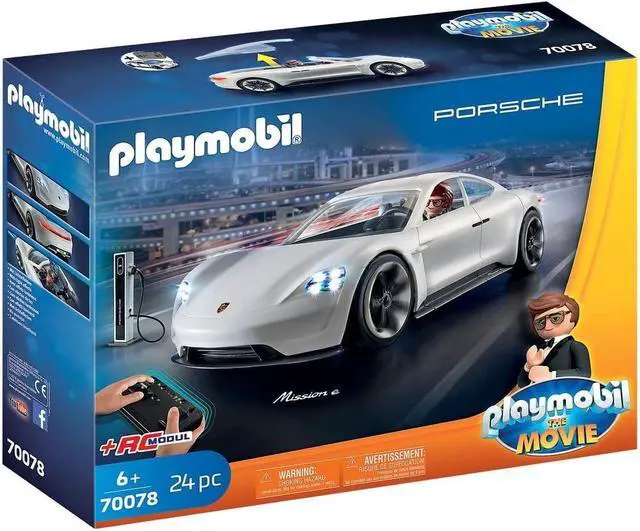 Alt view image 2 of 6 - Playmobil The Movie Rex Dasher's Porsche Mission E