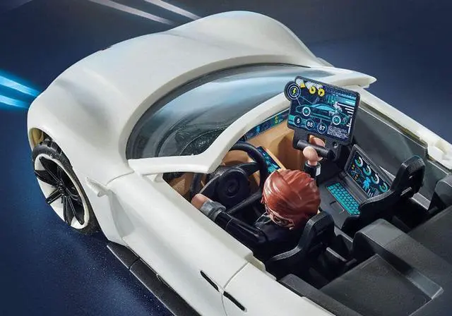 Alt view image 5 of 6 - Playmobil The Movie Rex Dasher's Porsche Mission E