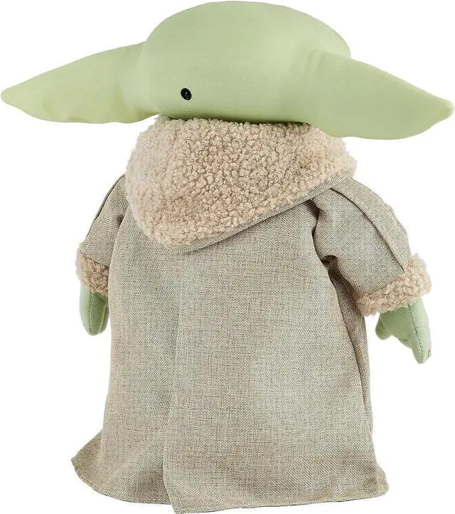 Alt view image 6 of 7 - Mattel Star Wars The Mandalorian Grogu RC 12-inch Plush Toy, Real Moves Soft Body Doll with Remote-Controlled Motion & Sounds