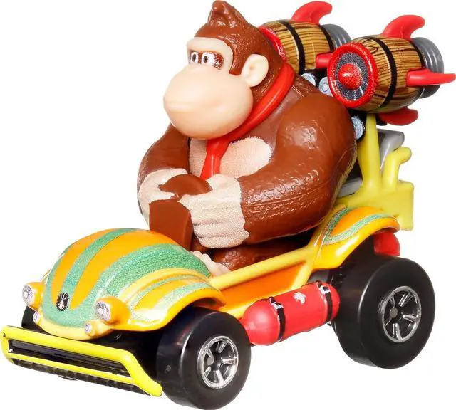 Alt view image 2 of 6 - Hot Wheels The Super Mario Bros. Movie Track Set, Jungle Kingdom Raceway Playset with Mario Die-Cast Toy Car Inspired by The Film