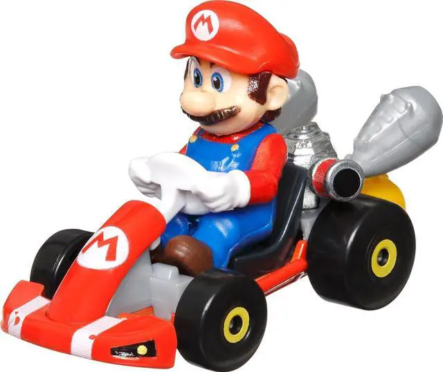 Alt view image 4 of 6 - Hot Wheels The Super Mario Bros. Movie Track Set, Jungle Kingdom Raceway Playset with Mario Die-Cast Toy Car Inspired by The Film