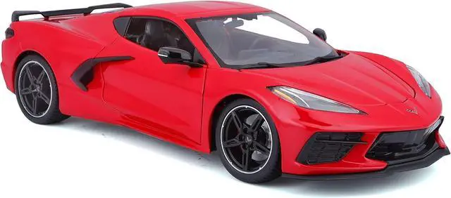 Alt view image 6 of 7 - Maisto 1:18 Special Edition 2020 Chevrolet Corvette Stingray Z51 - Red