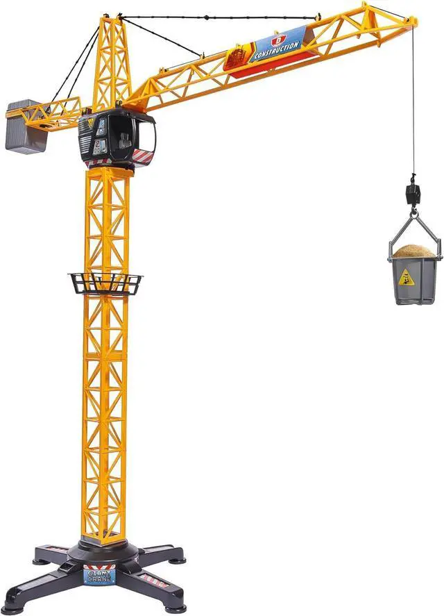 Main image of Dickie Toys 40" Giant Crane Playset , Yellow