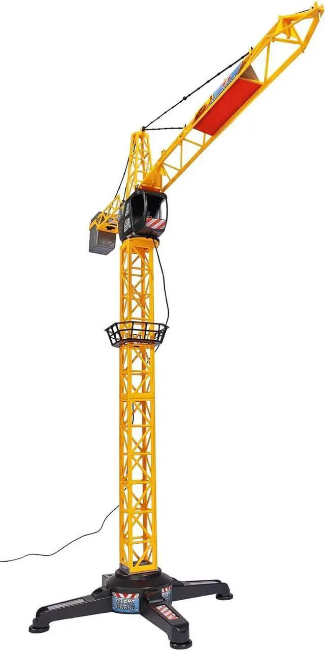 Alt view image 3 of 6 - Dickie Toys 40" Giant Crane Playset , Yellow