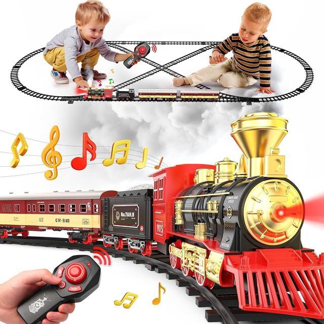 Kids christmas train set online