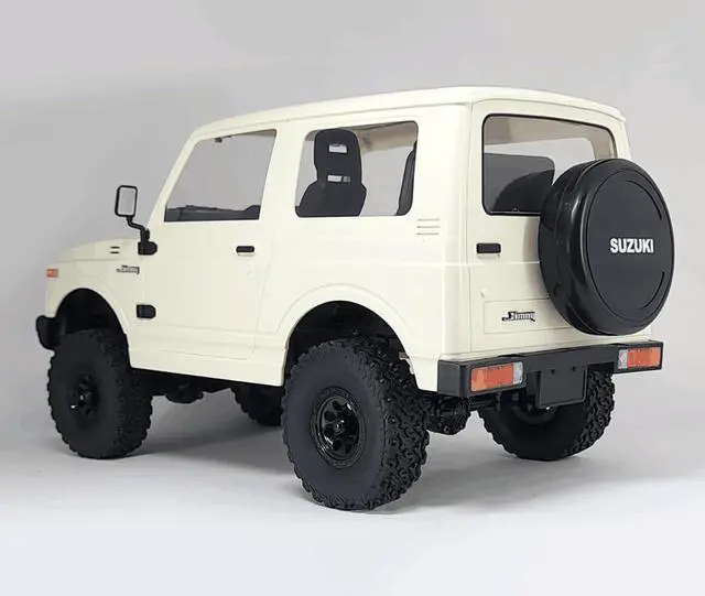 Alt view image 2 of 7 - WPL C74 RC Truck 1/10 RC Crawler Off Road Truck 4x4 RC Rock Crawler RTR with Proportional Steering 370 Motor, Counter Rotating Gearbox, Leaf Spring Chassis Hobby Grade Toy