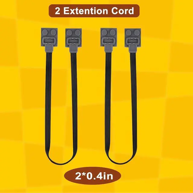 Alt view image 5 of 7 - 7-in-1 Motor Kit Compatible with Lego Technic - Science and Technology Power Function Kit with Motor Remote Receiver Battery Box Extension Wires
