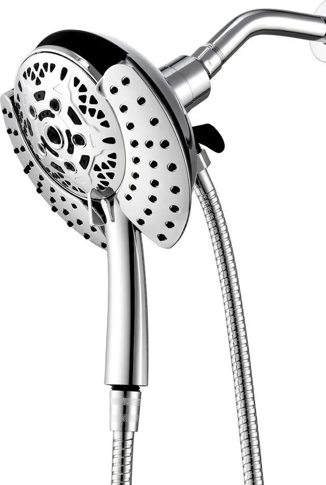 Main image of Sproos - Handheld Shower Head High Pressure 3 Spray Functions Plus Pause Extra Long 70 Inch Hose - Eco-friendly Materials - Easy DIY Installation - High Pressure Performance - Green