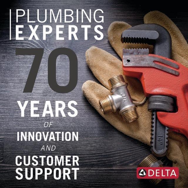 Alt view image 7 of 7 - Delta Faucet 4-Setting Shower Head, Brushed Nickel Shower Head, Round Shower Head, High Pressure Shower Head, Metal Shower Head, 1.75 GPM Flow Rate Shower Head, Brushed Nickel 75617SN