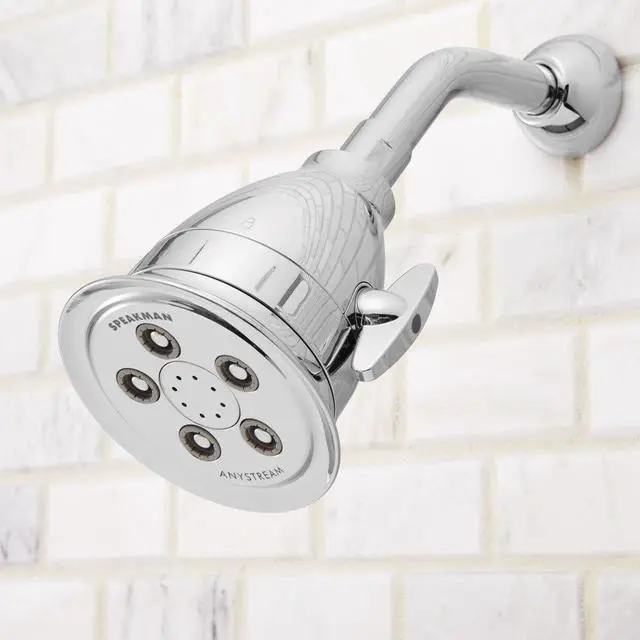 Alt view image 2 of 7 - Speakman S-2005-HBF Hotel Pure Luxury Filtered Shower Head with Massage Setting, 2.5 GPM, Polished Chrome