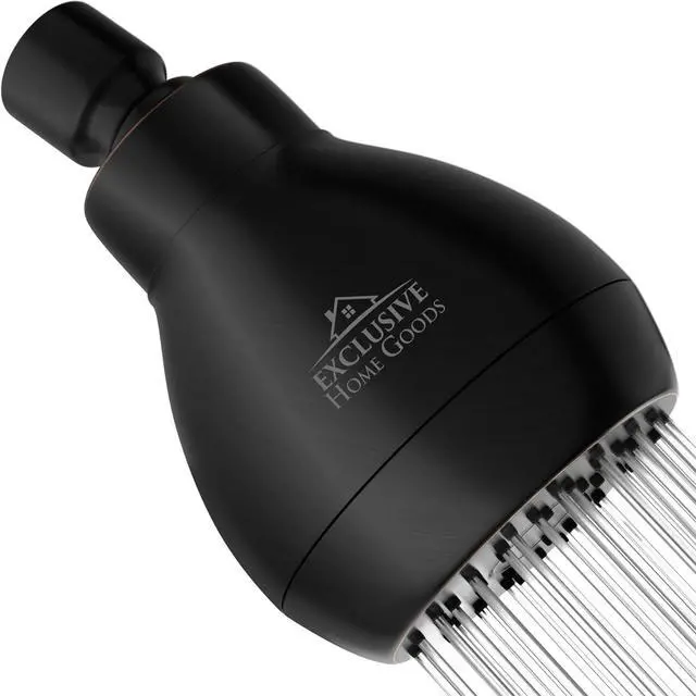 Main image of High Pressure Shower Head - Powerful Deluxe Bathroom Showerhead with Strong Spray Stream and Small Silicone Nozzles - Universal Fit Works with High and Low Water Flow Showers