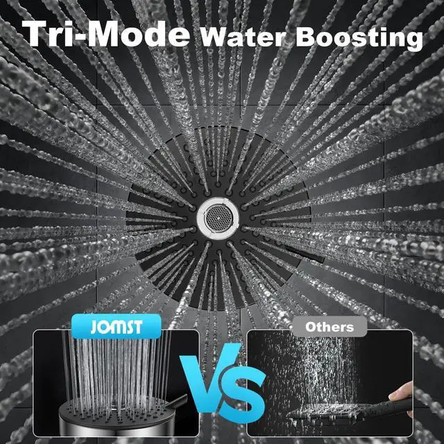 Alt view image 5 of 7 - Shower Head  Filter COMBO ! Anti - Chlorine Specialty - 3 Gears' Boosting Pressure with 25 Stage Filtration - Removes 99.945% Chlorine & Heavy Metals for Healthier Skin/Hair - Chrome Shower Head