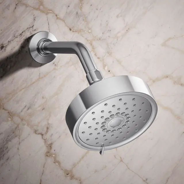 Alt view image 2 of 7 - KOHLER 22170-CP Purist 2.5 GPM Multi Function Shower Head with MasterClean and Katalyst Air-Induction Spray Technology, Polished Chrome