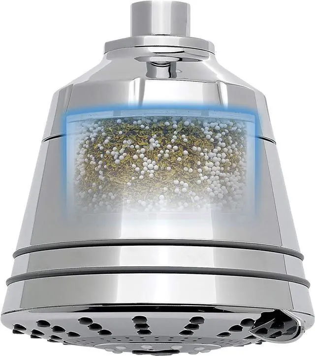 Alt view image 7 of 7 - Sprite Showers Pure 7-Setting Filtered 1.75GPM Showerhead in Chrome (AE7E-CM-R)