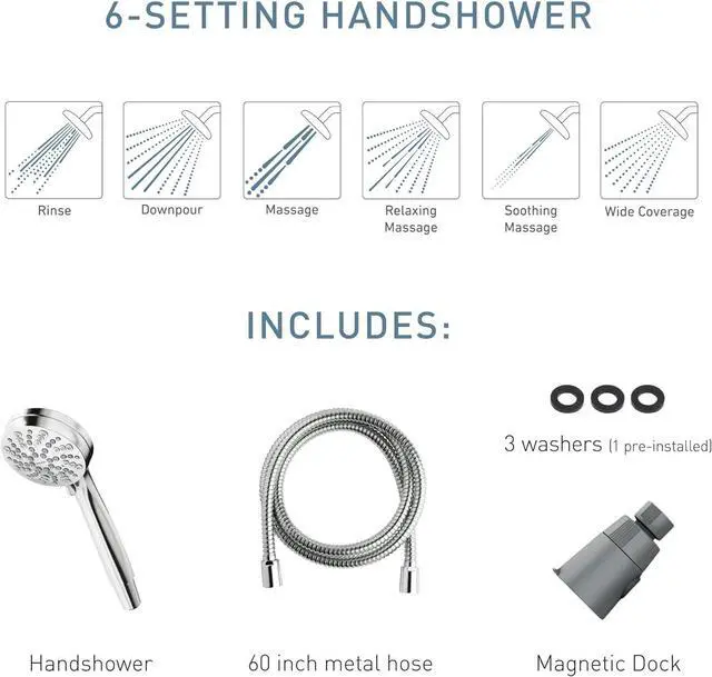Alt view image 6 of 7 - 26100BRB Engage Magnetix Handheld Shower Bronze Mediterranean
