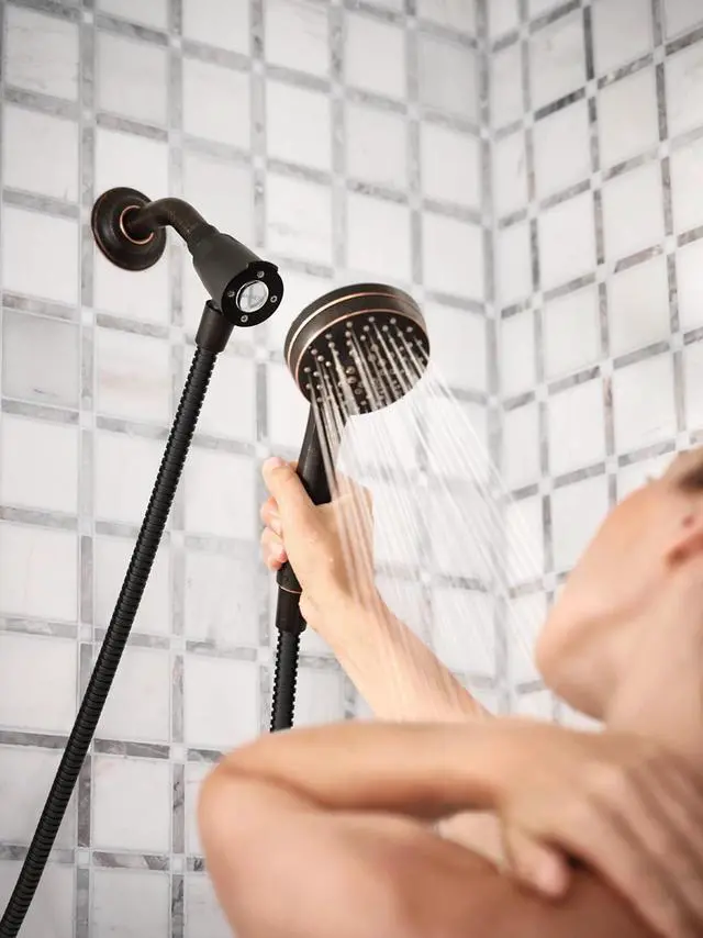 Alt view image 7 of 7 - 26100BRB Engage Magnetix Handheld Shower Bronze Mediterranean