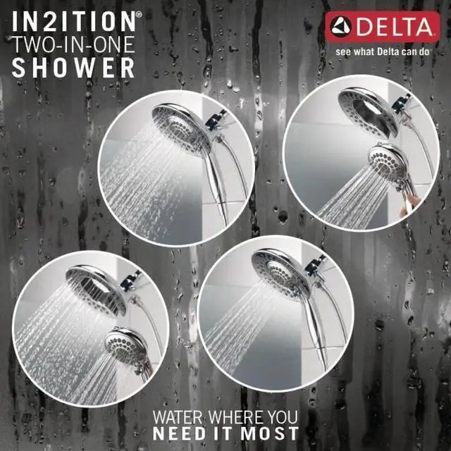 Alt view image 5 of 7 - 58569-PK Universal Hand Shower 1.75 GPM Water Flow Chrome