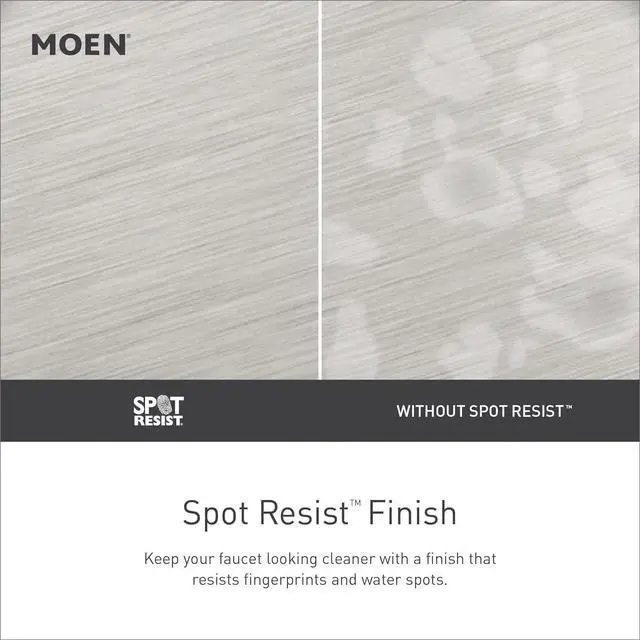 Alt view image 3 of 4 - Moen Engage Spot Resist Brushed Nickel Six-Function 5.5-Inch Sprayhead Handshower Showerhead with Magnetix, 26558SRN