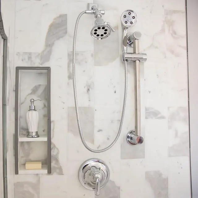 Alt view image 2 of 7 - Speakman Retro S-3015 8-Jet Shower Head, 2.5 GPM, Polished Chrome