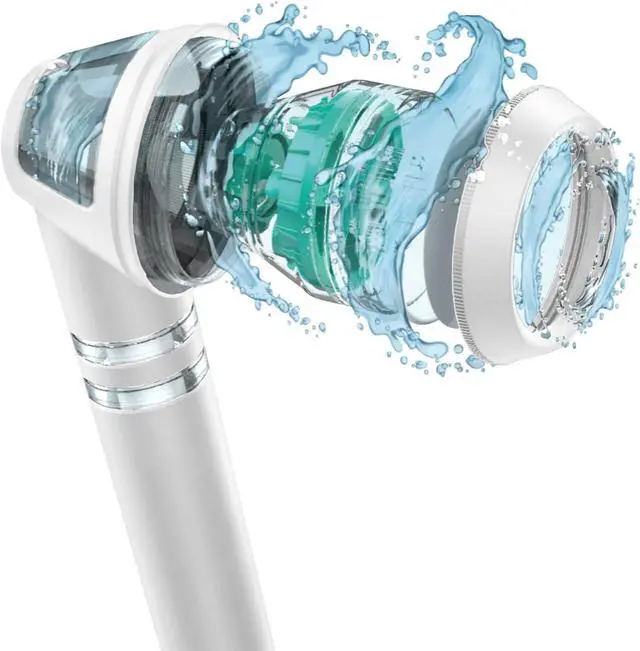 Main image of POSEION BT100 SW Filtered Shower Head  Handheld, High Pressure, Magnetized Sediment Filter, Ultrafine Water Stream, Spa-Like Comfort, Durable Build, Made in Korea