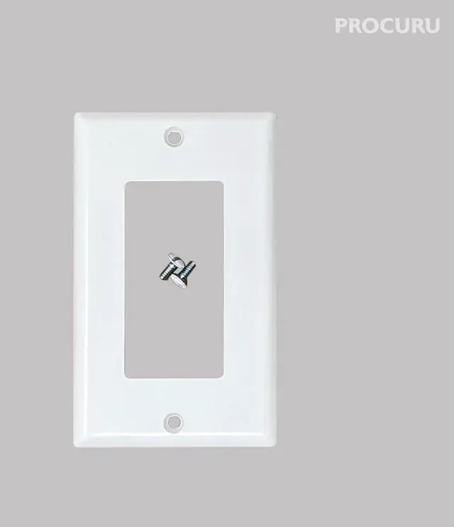 Alt view image 4 of 4 - [40-Pack] PROCURU 15 Amp Decorator Wall Outlet Receptacle, Tamper Resistant, Includes Wall Plate Covers, 125V, White, UL Certified